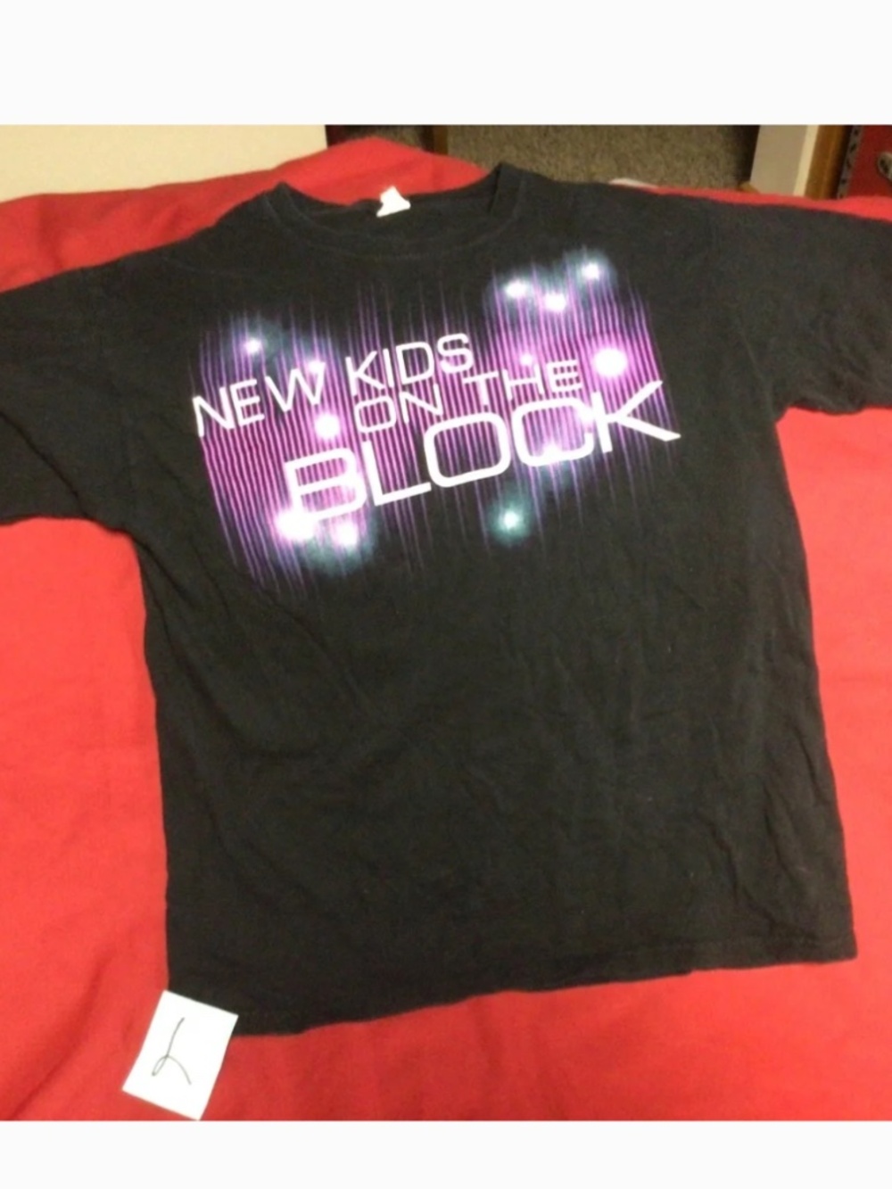 New Kids on the Block concert tshirt
